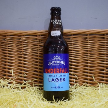 Butcombe Brewing Co: Underfall Triple Filtered Larger (500ml)