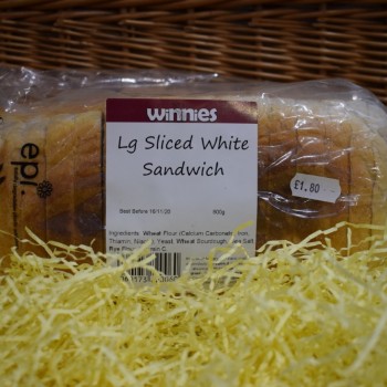 Large Sliced White Sandwich Bread