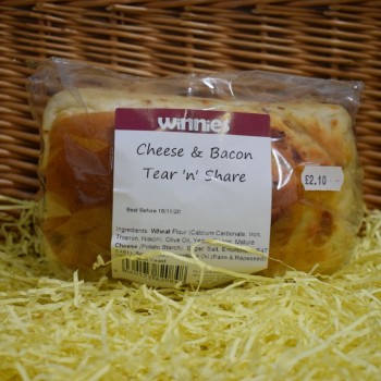 Cheese and Bacon Tear 'n' Share