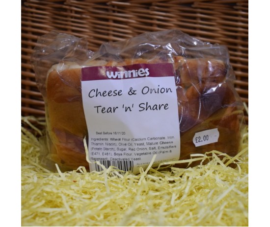 Cheese and Onion Tear 'n' Share