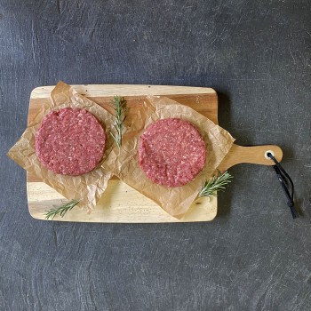 8oz Plain Beef Steak Burgers (2 x 220g)